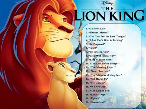 lyrics of lion king song|lion king song in english.